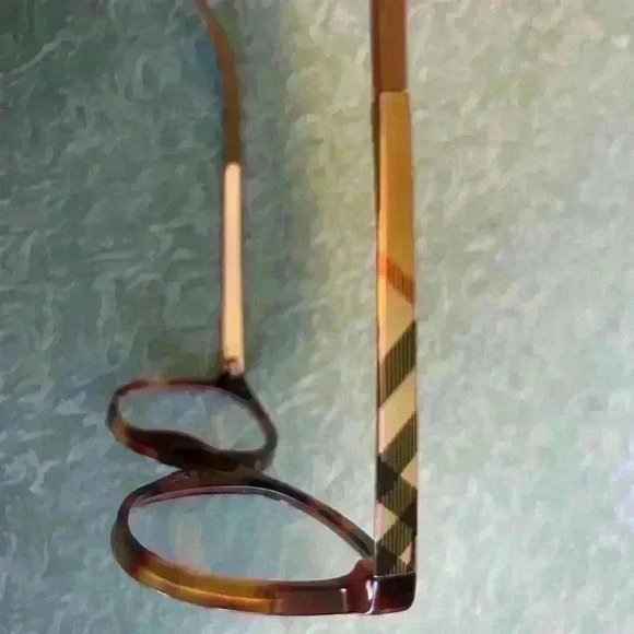 Vintage Burberry tortoise shell women’s glasses B 2142 3316 made in Italy - Picture 5 of 6